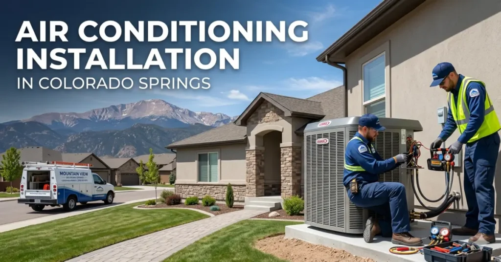How to Install AC in Colorado Springs: Choosing the Right System & Installer